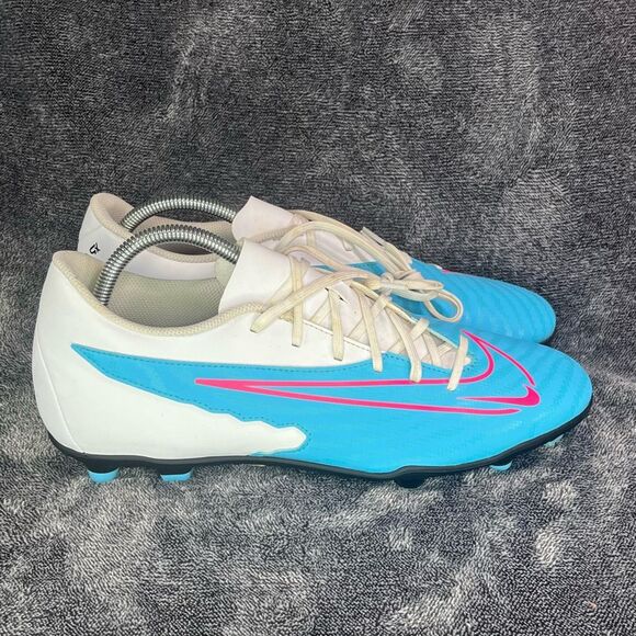 Nike Phantom GX Club MG Blue White Soccer Cleat Men size 11 - Picture 3 of 8